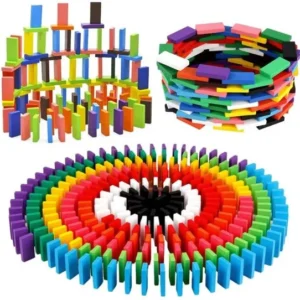 120 pcs Wooden Domino Game