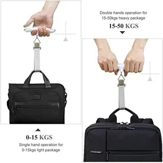 Luggage Weight Scale – Portable Hanging Weighing Machine for Travel & Suitcases - Image 5