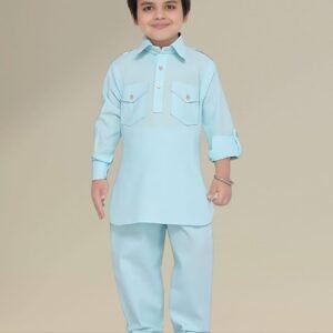 Navy Blue Kurta Pajama