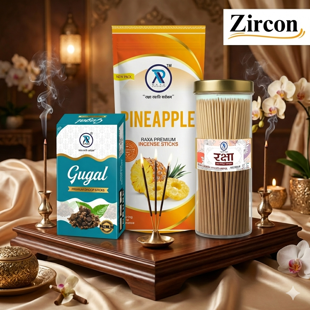 Premium Agarbati & Gugal Dhoop Stick Combo