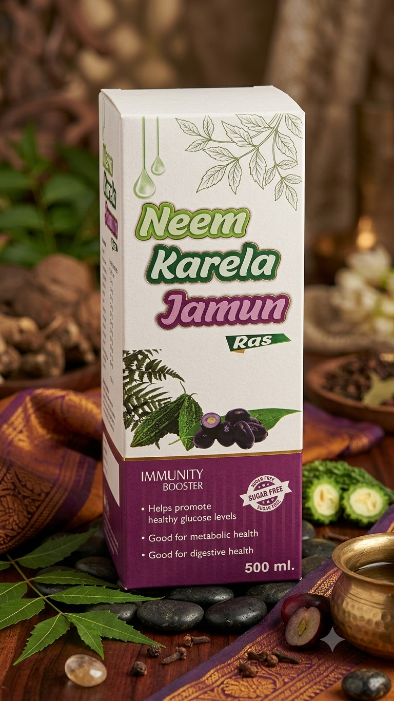 Neem Karela Jamun Juice
