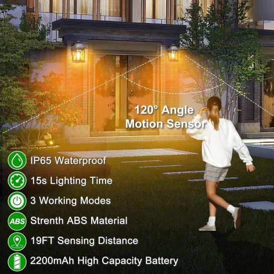 Solar Lamp Outdoor Light | Waterproof Solar Sensor Bulb - Image 3